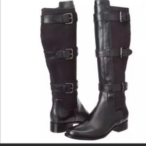 Cole Haan Air Avalon Black Tall Boots Sz 8.5